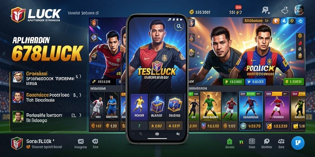 Tampilan antarmuka 678LUCK saat mempertaruhkan olahraga.