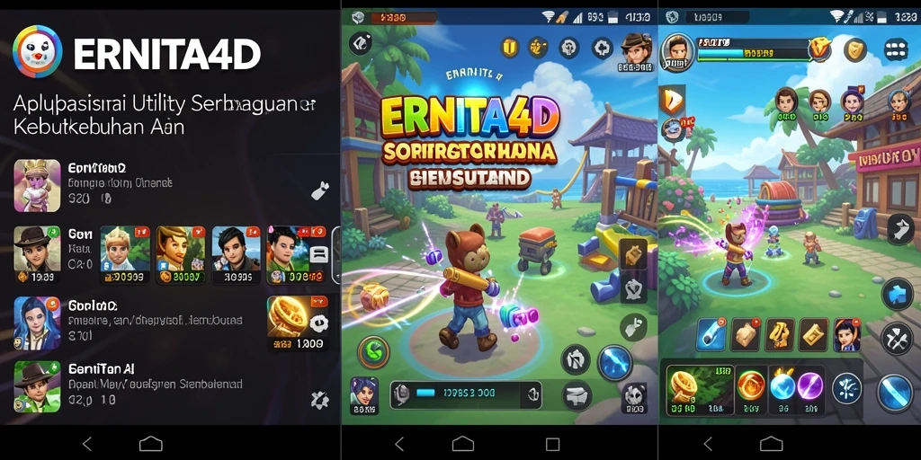 Tampilan antarmuka ERNITA4D yang memudahkan pengaturan tugas dan jadwal.