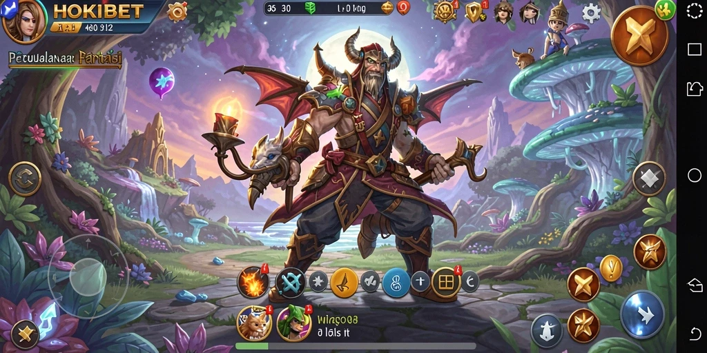 Screenshot HOKIBET menampilkan gameplay petualangan yang menarik dan menantang.