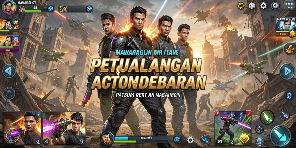 Screenshot utama MAWARSLOT menampilkan gameplay aksi yang seru.