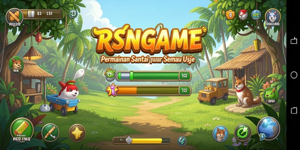 Screenshot RSNGAME menampilkan gameplay yang seru dan interaktif.